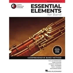 Essential Elements for Band, Book 2 (2025 Edition) – Bassoon