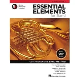 Essential Elements for Band, Book 2 (2025 Edition) – F Horn