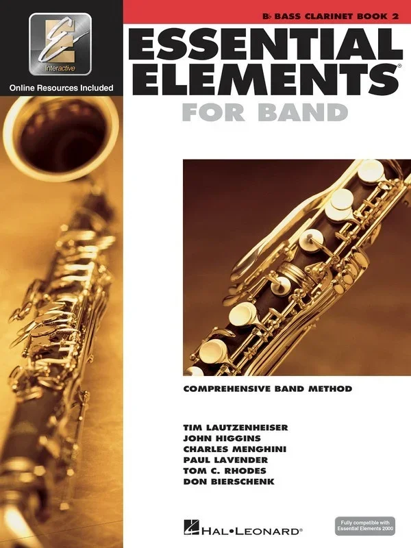 Essential Elements For Band Book 2 Bass Clar Eei (Softcover Book/CD)