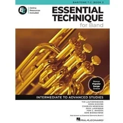 Essential Elements for Band, Book 3 (Essential Technique 2025 Edition) – Baritone T. C.