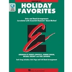 Essential Elements Holiday Favorites – Baritone BC
