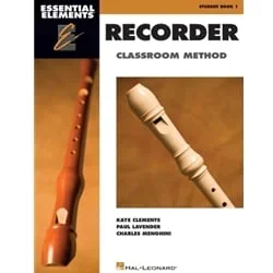 Essential Elements Recorder Classroom Method Student, Book 1 – Book Only