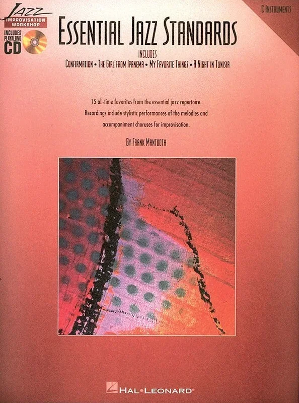 Essential Jazz Standards C Inst Book/CD (Softcover Book/CD)