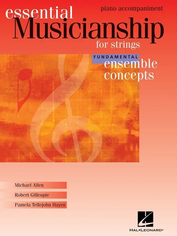Essential Musicianship For Strings Fund Piano Acco (Softcover Book)
