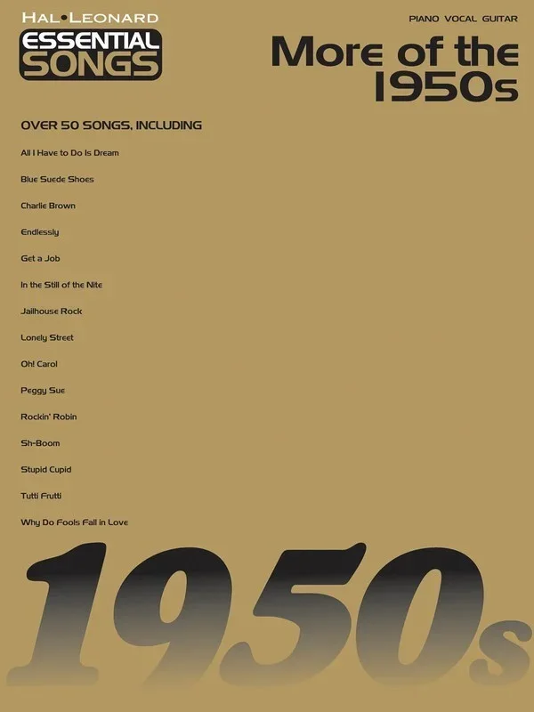 Essential Songs More Of 1950s PVG (Softcover Book)