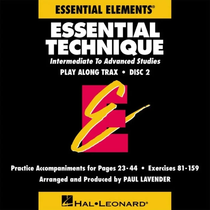 Essential Technique Band CD 2 (Softcover Book)