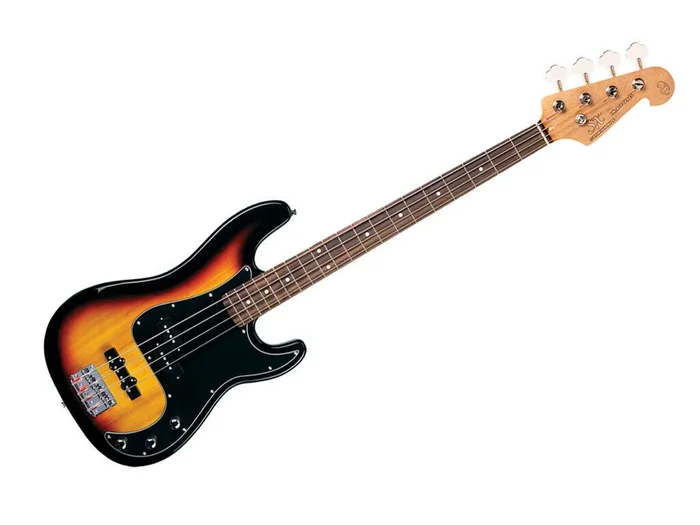 Essex Vintage Style P-J Bass Sunburst Maple