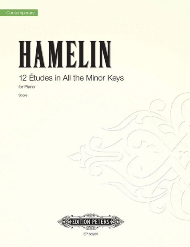 Etudes 12 In All Minor Keys (Softcover Book)