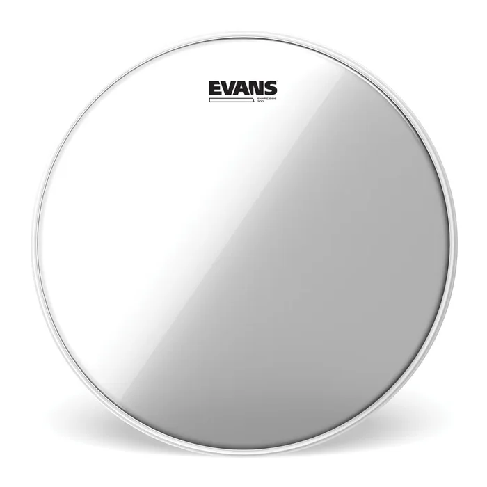Evans 14″ Clear 300 Snare Side
