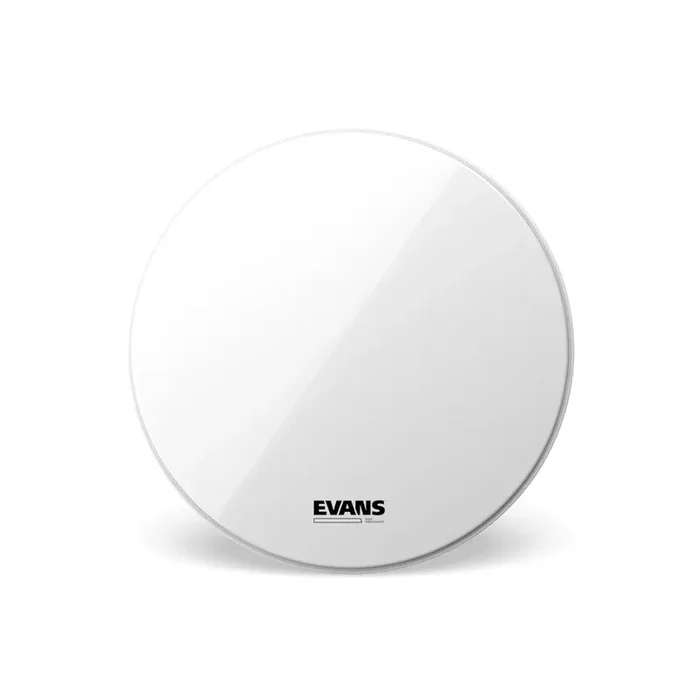 Evans 22″ EQ3 Resonant Coated White No Port Drumhead