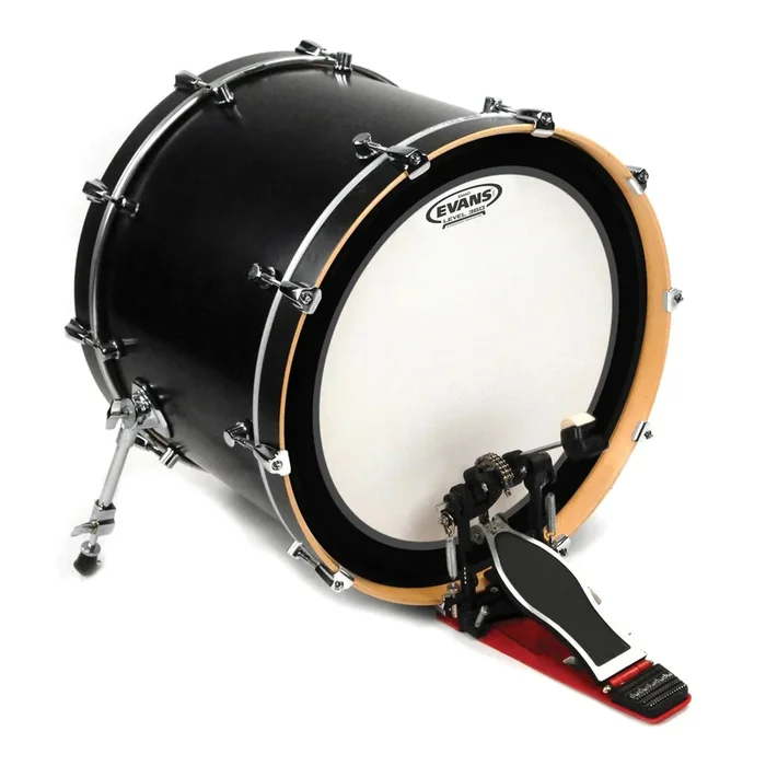 Evans EMAD Coated White Bass Drum Head, 26 Inch *SKIN ONLY*