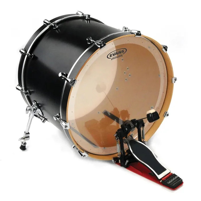 Evans EQ2 Clear Bass Drum Head, 22 Inch *SKIN ONLY*