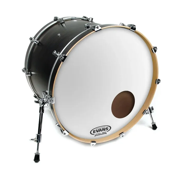 Evans EQ3 Resonant Smooth White Bass Drum Head, 22 Inch *SKIN ONLY*