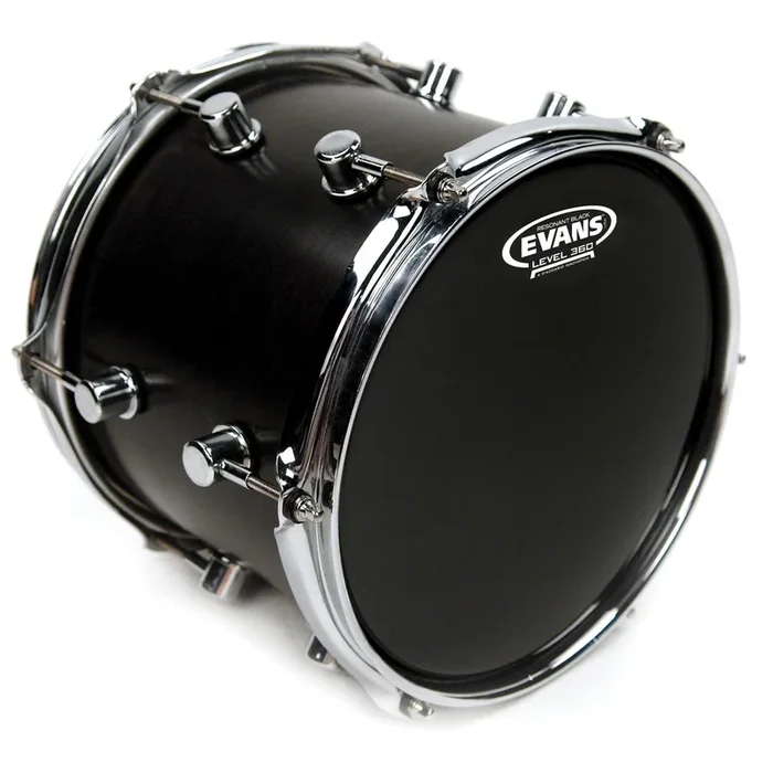 Evans Resonant Black Drum Head, 8 Inch *SKIN ONLY*