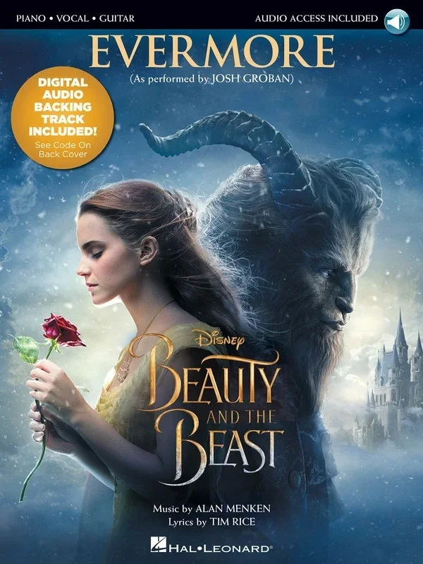 Evermore (From Beauty And The Beast) (Single Music Sheet) With Online Audio (Sheet Music/OL Audio)