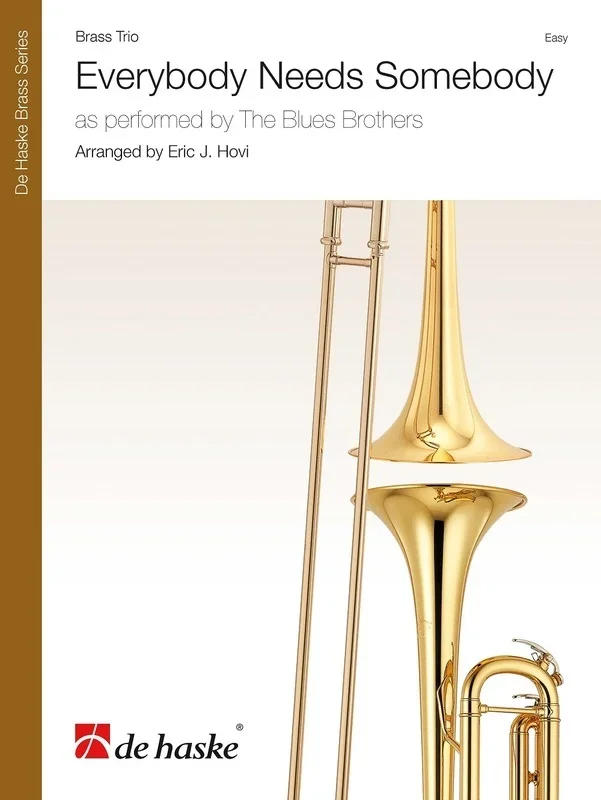 Everybody Needs Somebody Brass Trio Score/Parts Book