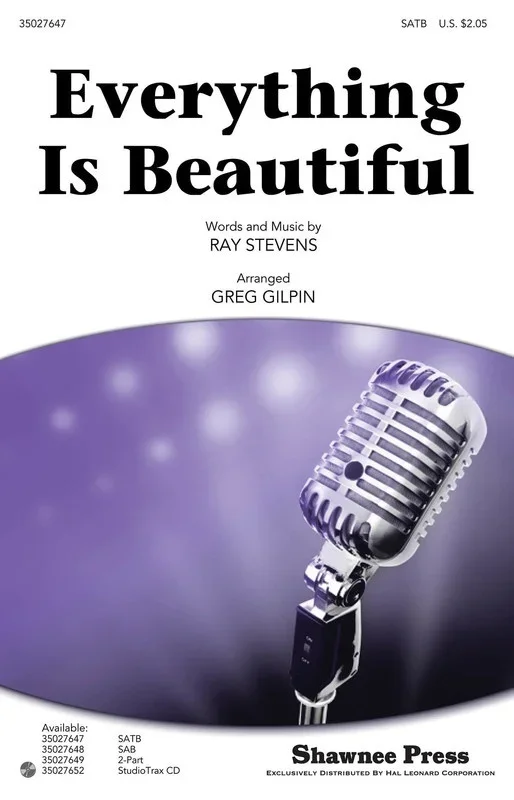 Everything Is Beautiful StudioTrax CD (CD Only)