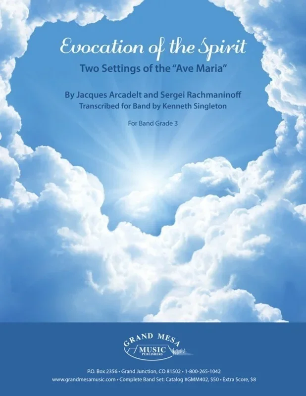 Evocation Of The Spirit Concert Band 3 Score/Parts Book
