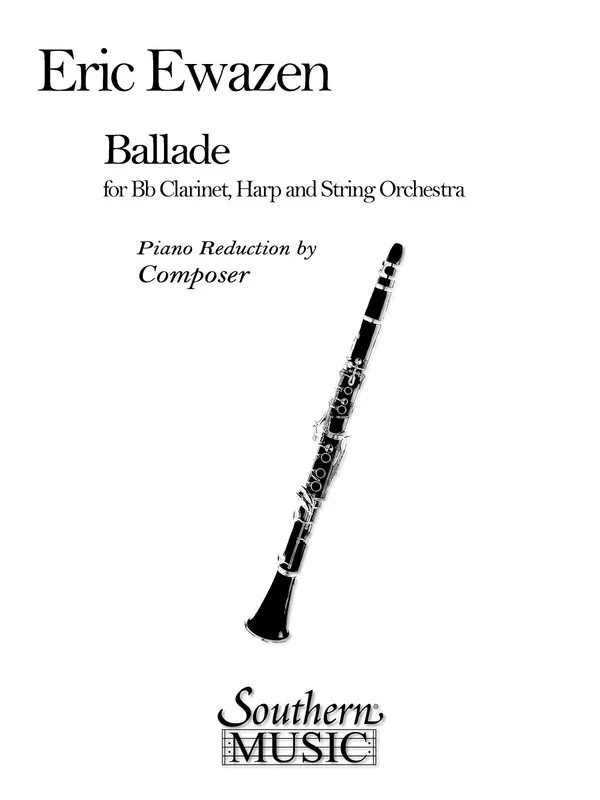 Ewazen – Ballade For Clarinet/Piano (Pod) (Softcover Book)