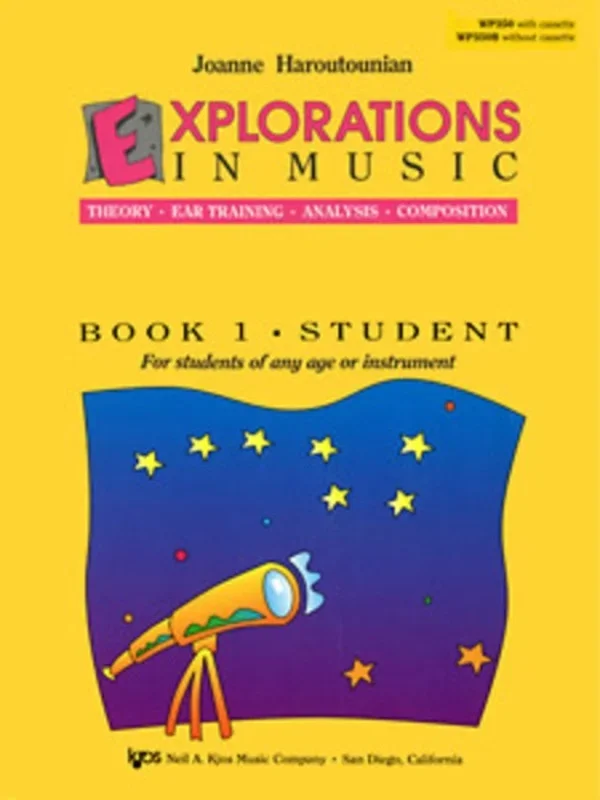 Explorations In Music Book 1 Student Book/CD