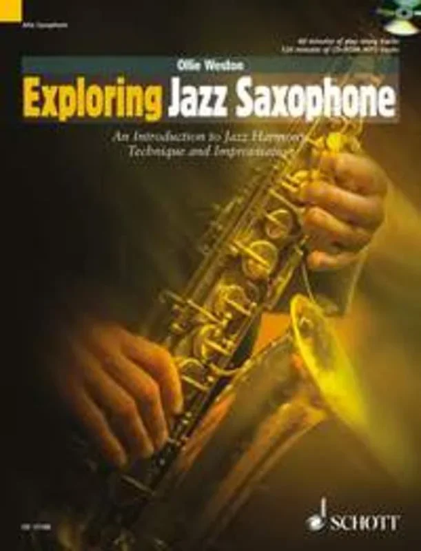 Exploring Jazz Saxophone Alto Sax Softcover Book/CD
