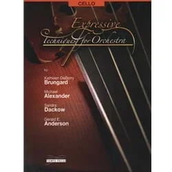 Expressive Techniques for Orchestra – Cello
