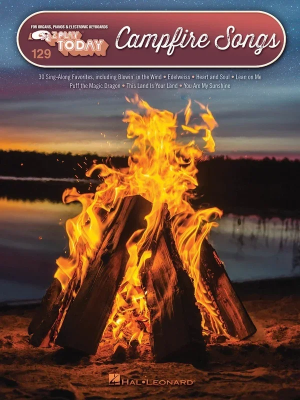 EZ Play 129 Campfire Songs (Softcover Book)