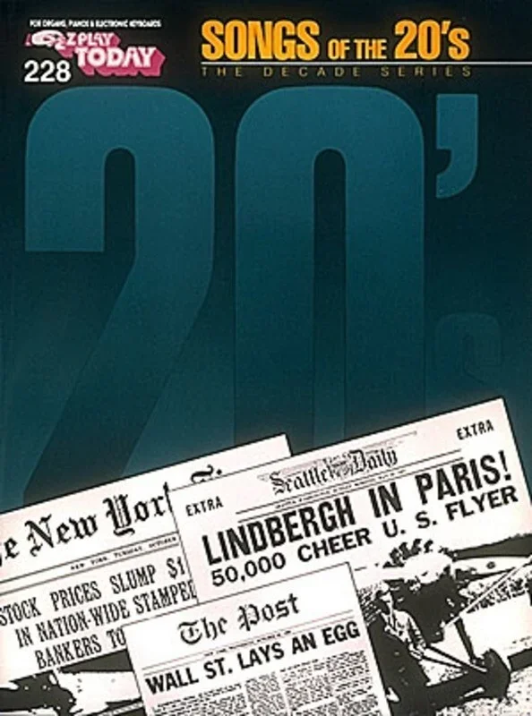 EZ Play 228 Songs Of The 20S (O/P) (Softcover Book)