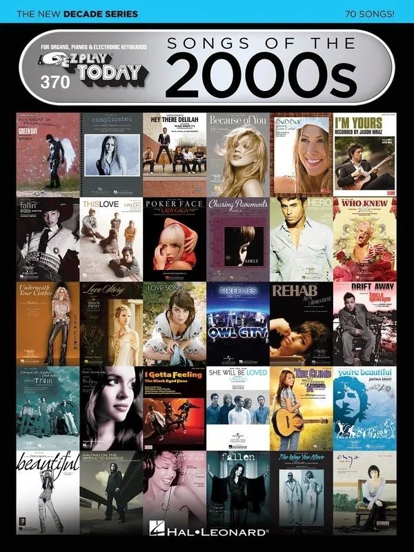 EZ Play 370 Songs Of 2000S New Decade Series (Softcover Book)