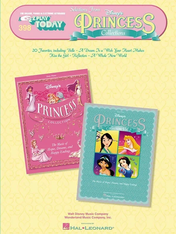 EZ Play 398 DISNEYS PRINCESS COLLECTIONS