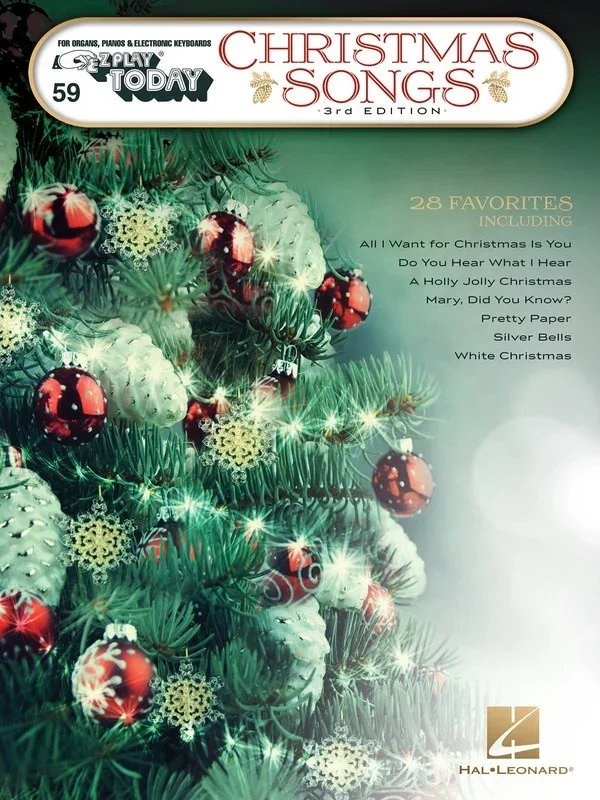 EZ Play 59 Christmas Songs (Softcover Book)