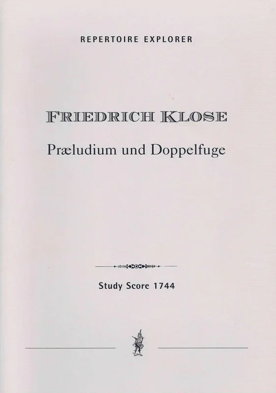 F. Klose: Prelude and Double-Fugue