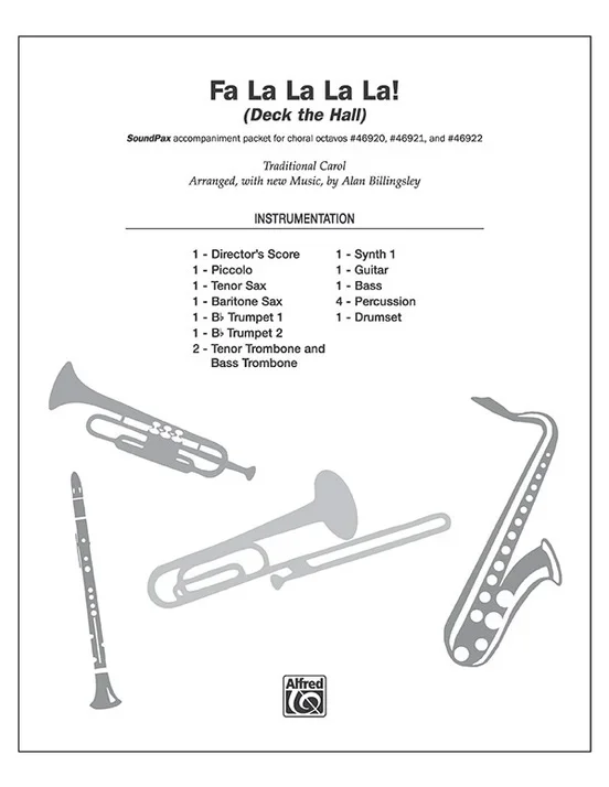 Fa La La La La! Soundpax Instrumental Parts