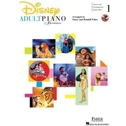 Faber Adult Piano Adventures: Disney Book 1