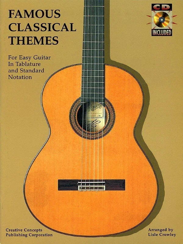 Famous Classical Themes For Easy Guitar (Softcover Book/CD)