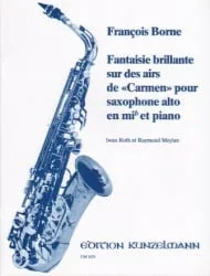 Fantaisie Brillante on Themes of Carmen – Alto Sax and Piano