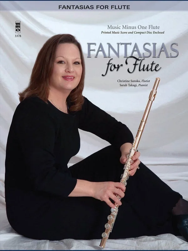 Fantasias For Flute Book/2CD (Softcover Book/CD)