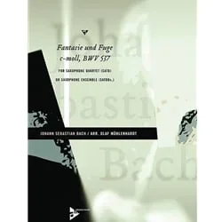 Fantasie and Fuge in C minor, BWV 537 – Saxophone Quartet