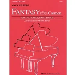 Fantasy on Themes from Bizet’s Carmen – 2 Pianos 8 Hands