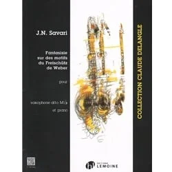 Fantasy on Themes from Freischutz by Weber – Alto Sax and Piano