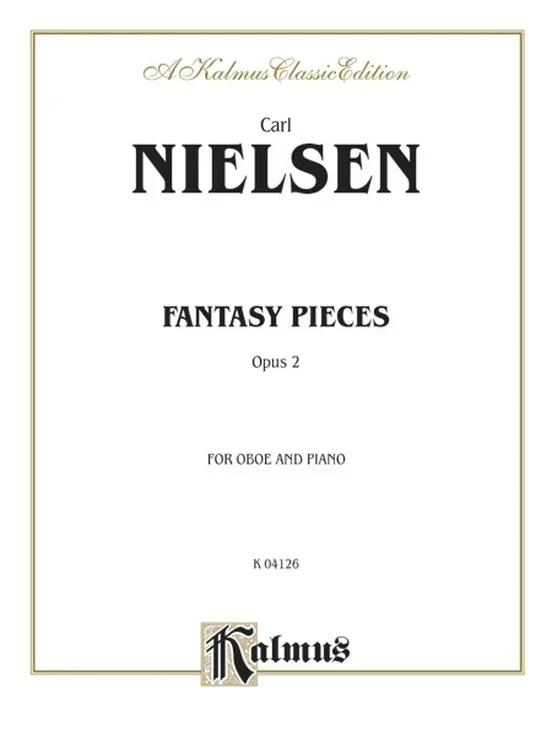 Fantasy Pieces Op 2 For Oboe And Piano