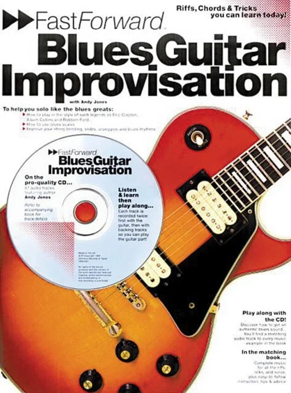 Fast Forward Blues Guitar Improvisation Softcover Book/CD