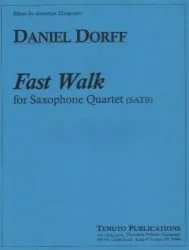 Fast Walk – Sax Quartet SATB