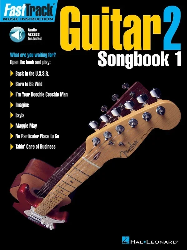Fasttrack Guitar Songbook 1 Level 2 Book/Online Audio (Softcover Book/Online Audio)