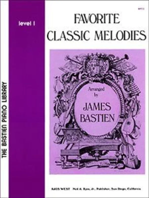 Favorite Classic Melodies Level 1 (Softcover Book)