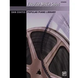 Favorite Movie Solos (Advanced) – Piano