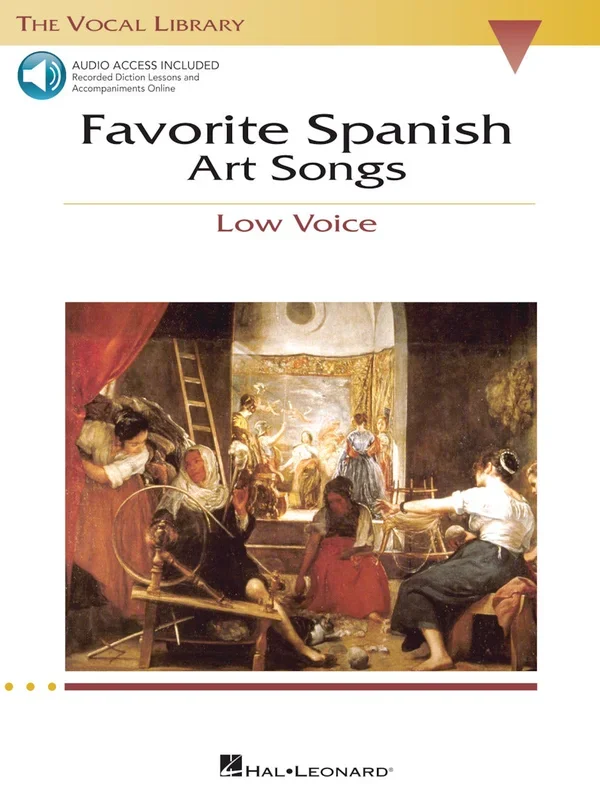 Favorite Spanish Art Songs – Low Voice