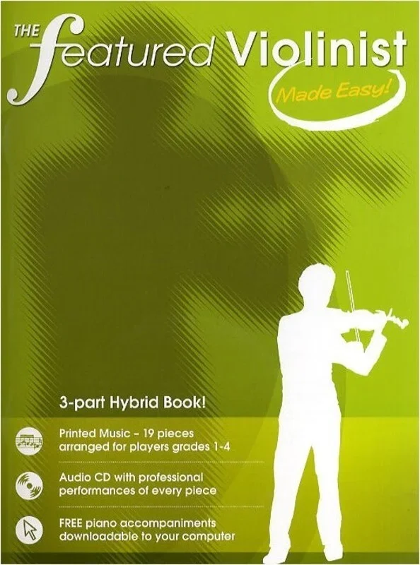 Featured Violinist Made Easy Softcover Book/CD