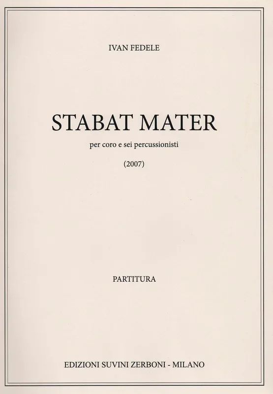 Fedele: Stabat Mater