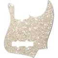 Fender 10-Hole Standard Jazz Bass Pickguard Aged White Pearl Standard